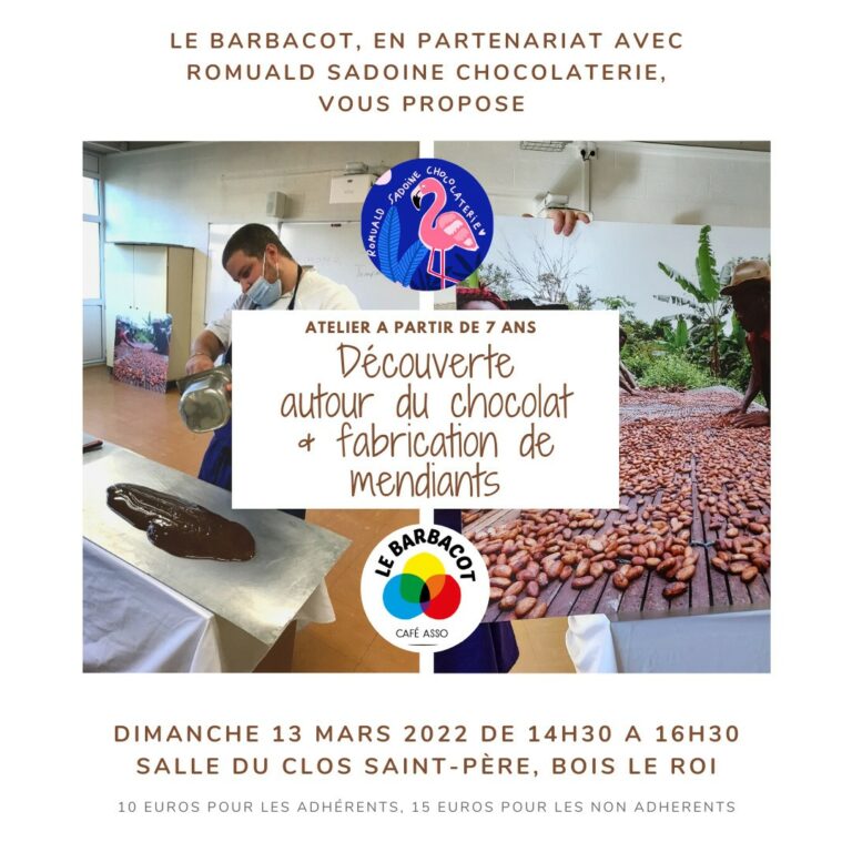 Atelier culinaire autour du chocolat