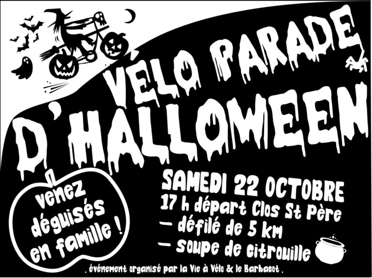 Vélo-parade d’Halloween