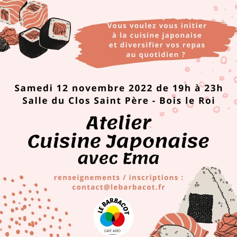 Atelier de cuisine japonaise